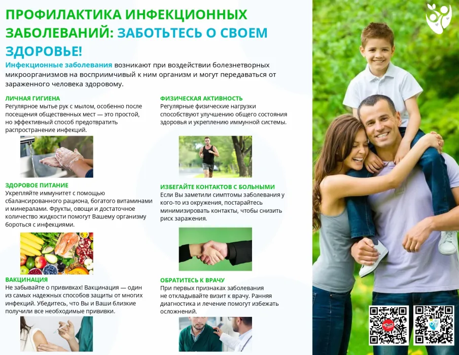 24 – 30 марта Неделя профилактики инфекционных заболеваний (в честь Всемирного дня борьбы против туберкулеза)