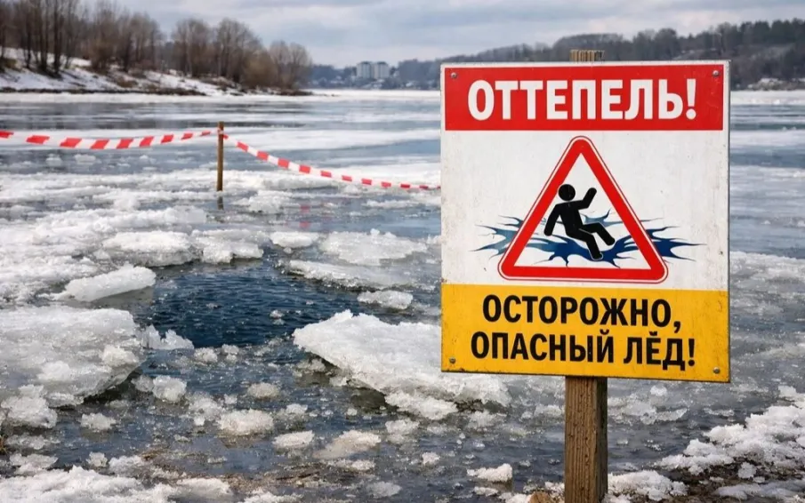 Опасность весеннего льда
