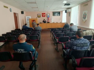 12 марта 2026 года в администрации Краснооктябрьского муниципального округа состоялось плановое  заседание антитеррористической комиссии.