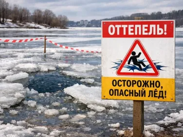 Опасность весеннего льда