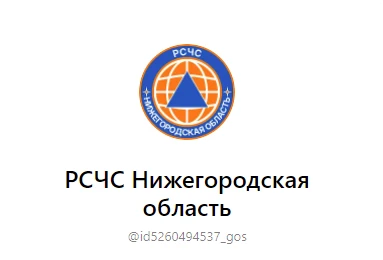 В мессенджере МАКС Создан канал «РСЧС Нижегородская область»