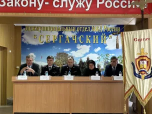 Сергачские полицейские подвели итоги оперативно-служебной деятельности за 2025 год