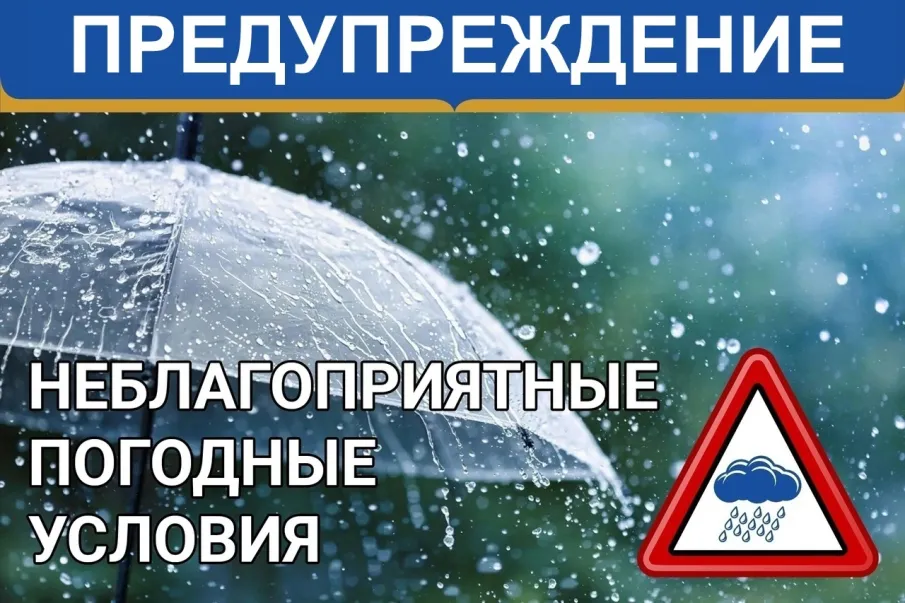 ЭКСТРЕННОЕ ПРЕДУПРЕЖДЕНИЕ  о вероятности возникновения чрезвычайных ситуаций на территории Нижегородской области   