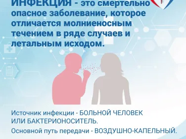 24-апреля-Всемирный день борьбы с менингитом. Роспотребнадзор напоминает правила профилактики менингита