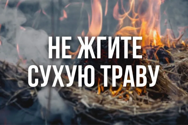 НЕ ЖГИТЕ СУХУЮ ТРАВУ!